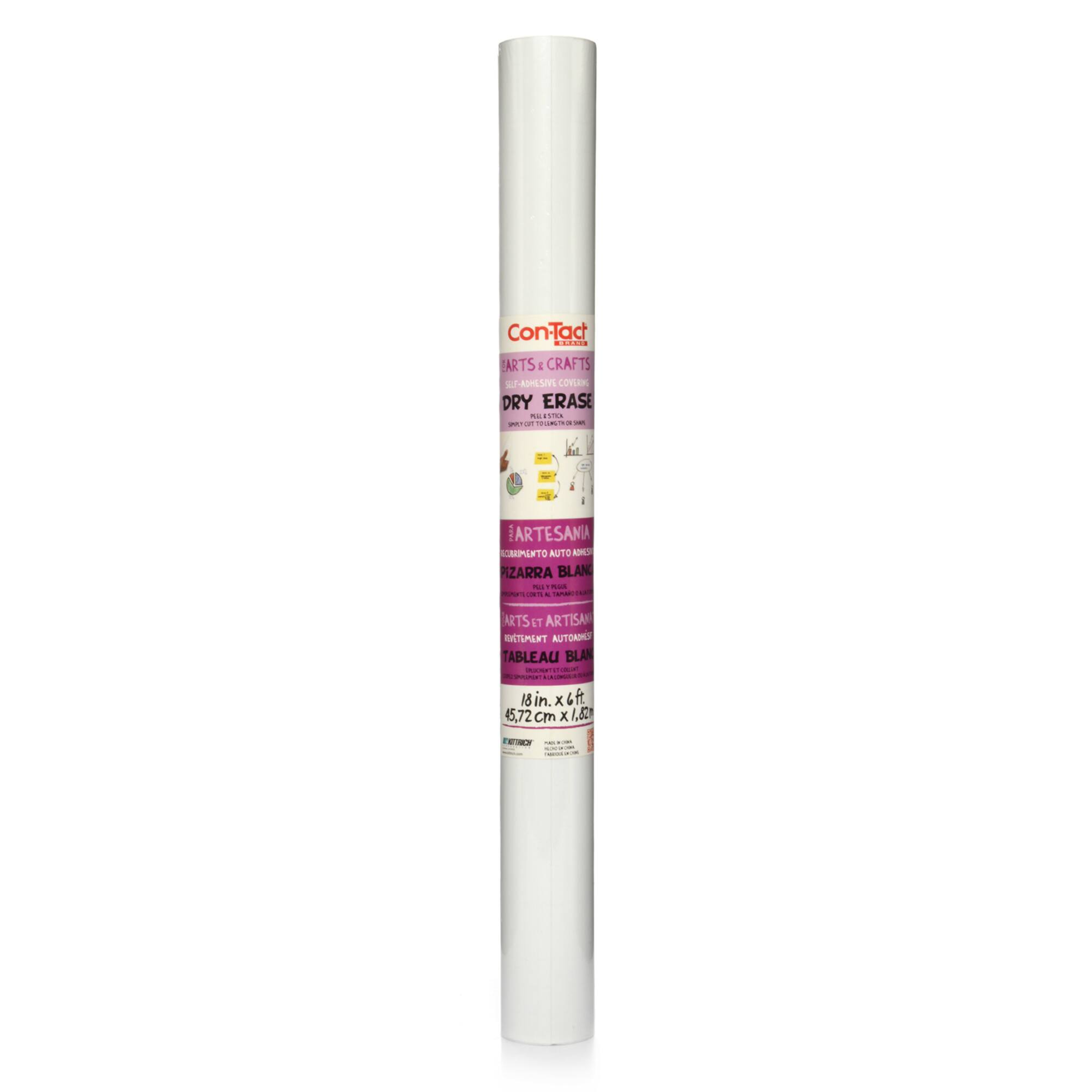 Con-Tact® Dry-Erase Self-Adhesive Memo Board Roll